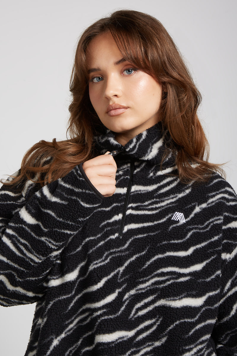 PHOENIX Half-Zip Zebra