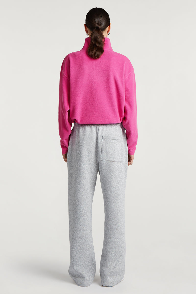 PHOENIX 'Cloud' Half-Zip Fleece Hotshot Pink | 4TH ARQ