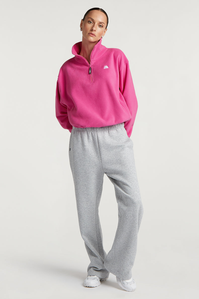 PHOENIX 'Cloud' Half-Zip Hotshot Pink