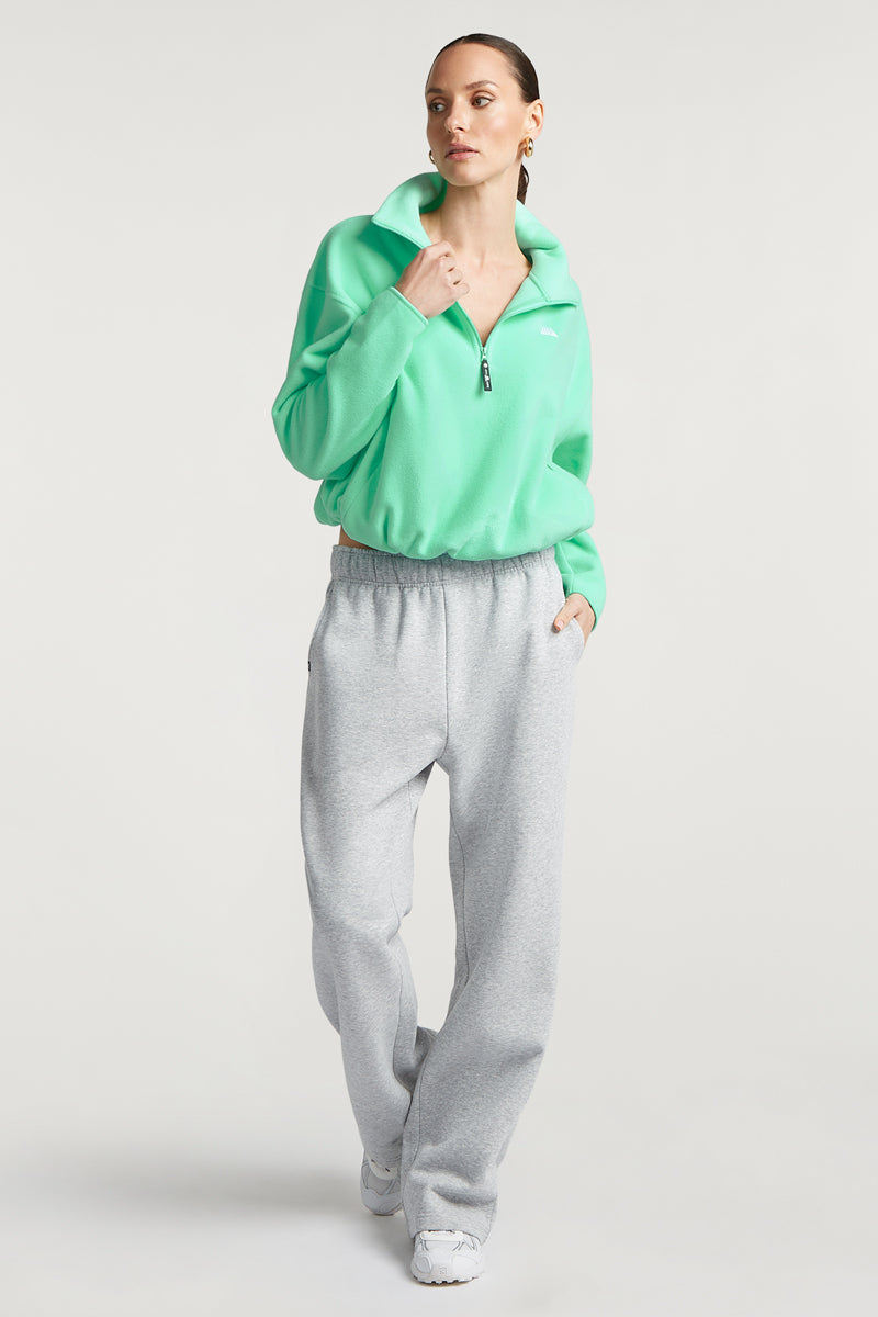 PHOENIX 'Cloud' Half-Zip Sourpop Green
