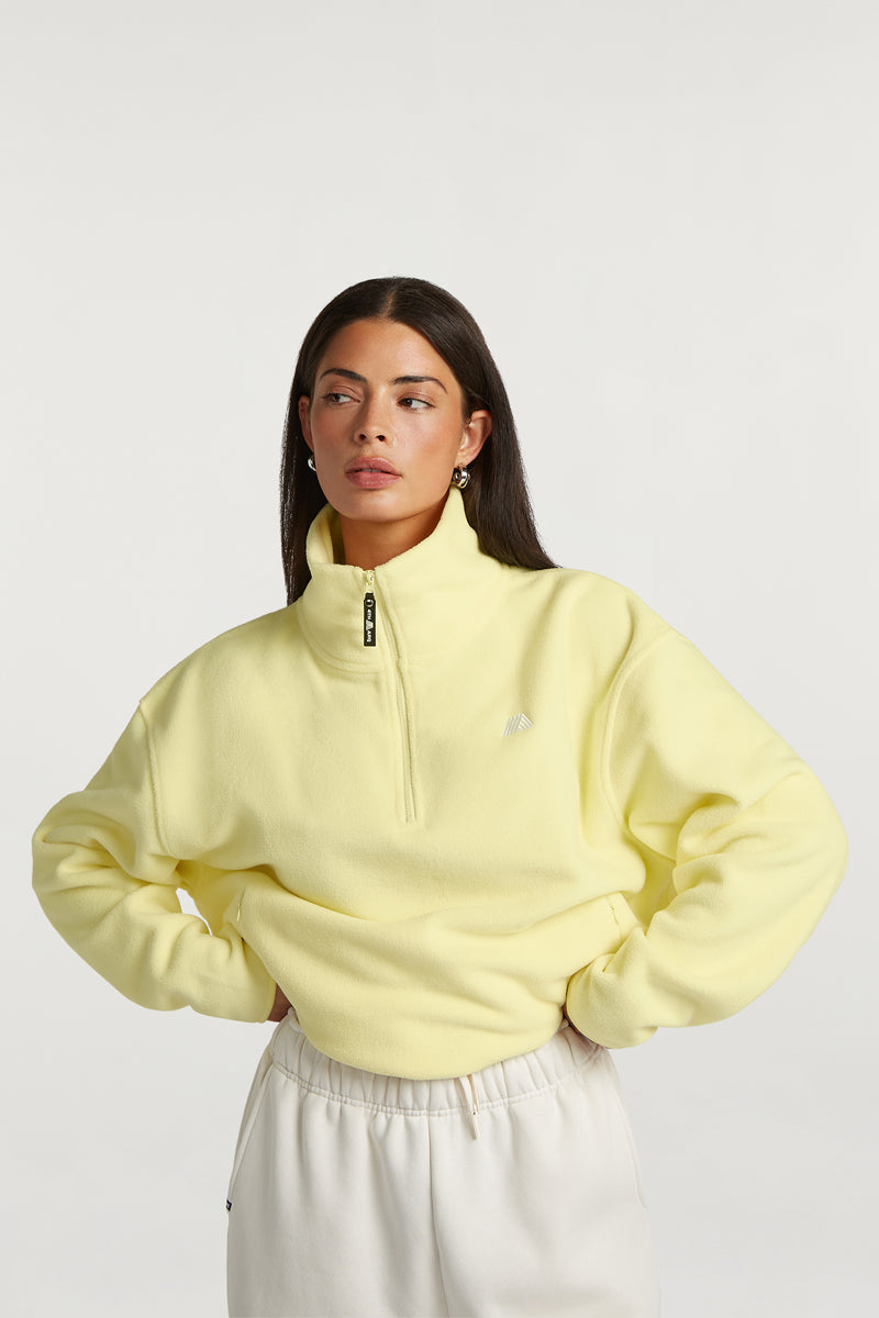 PHOENIX 'Cloud' Half-Zip Sorbet Yellow
