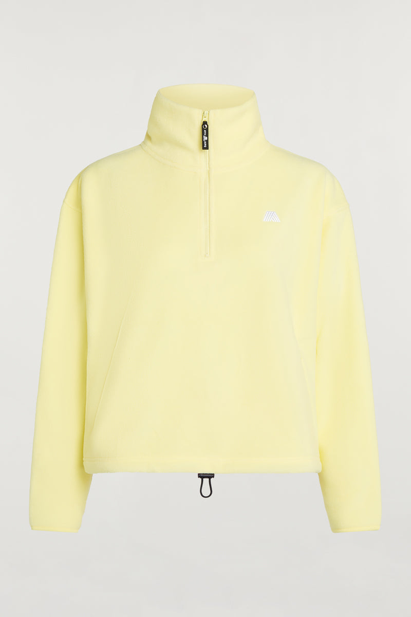 PHOENIX 'Cloud' Half-Zip Sorbet Yellow