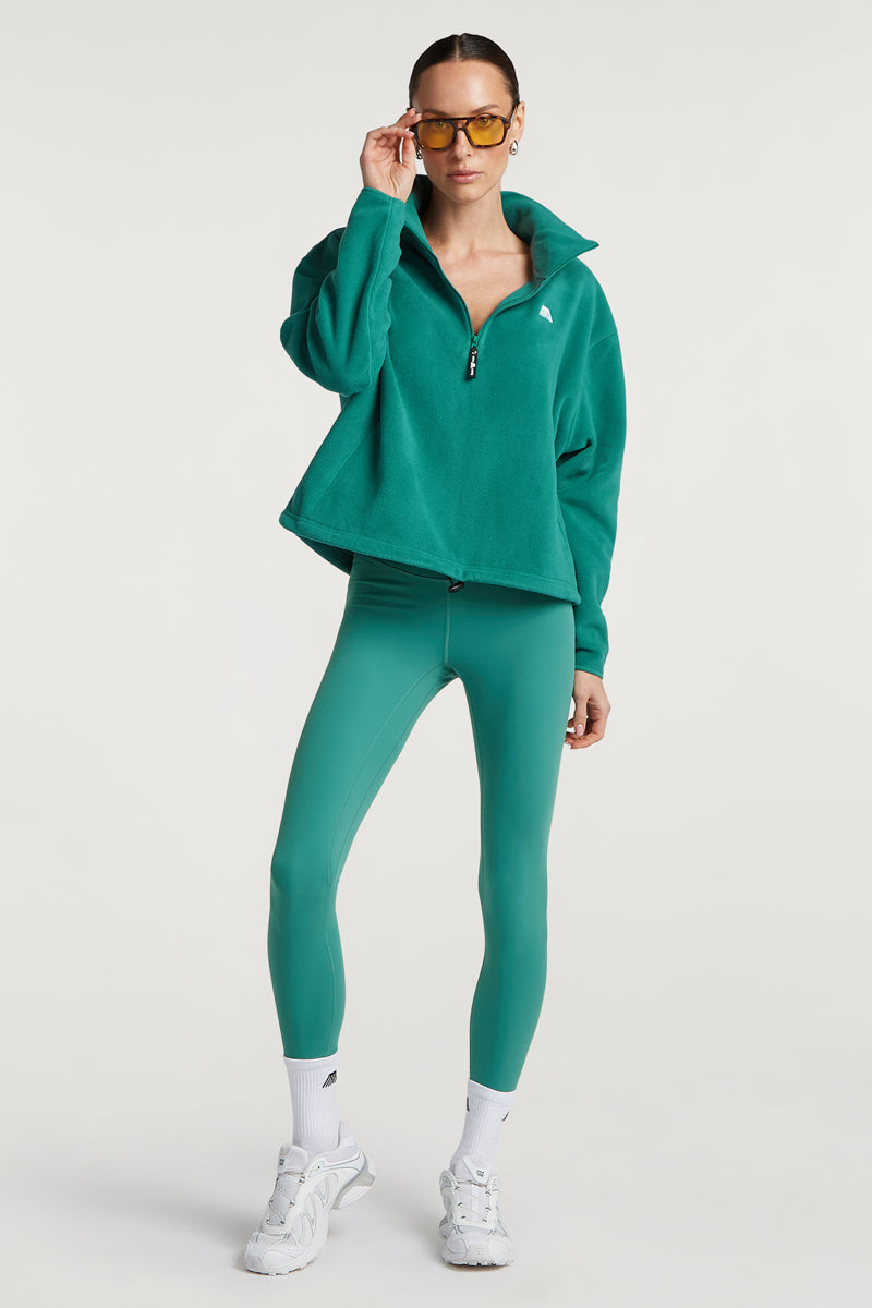 PHOENIX 'Cloud' Half-Zip Teal Tide