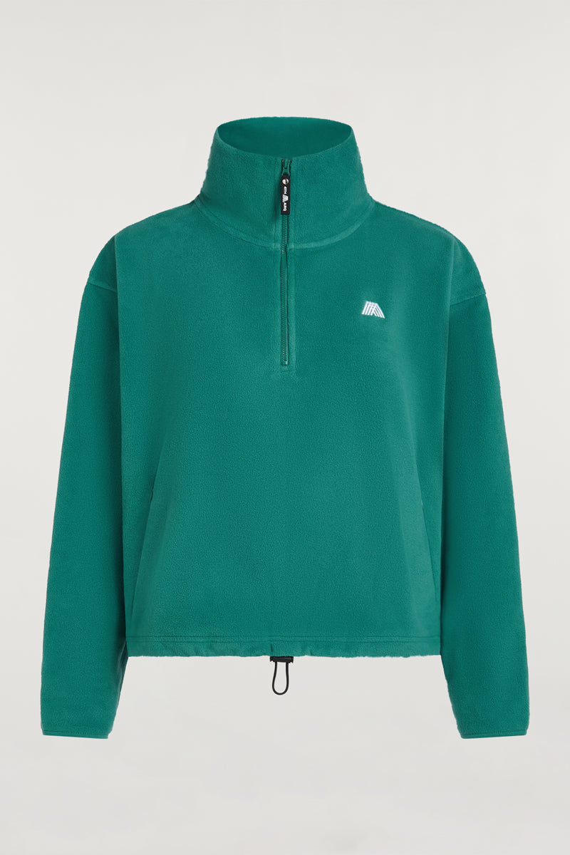 PHOENIX 'Cloud' Half-Zip Teal Tide