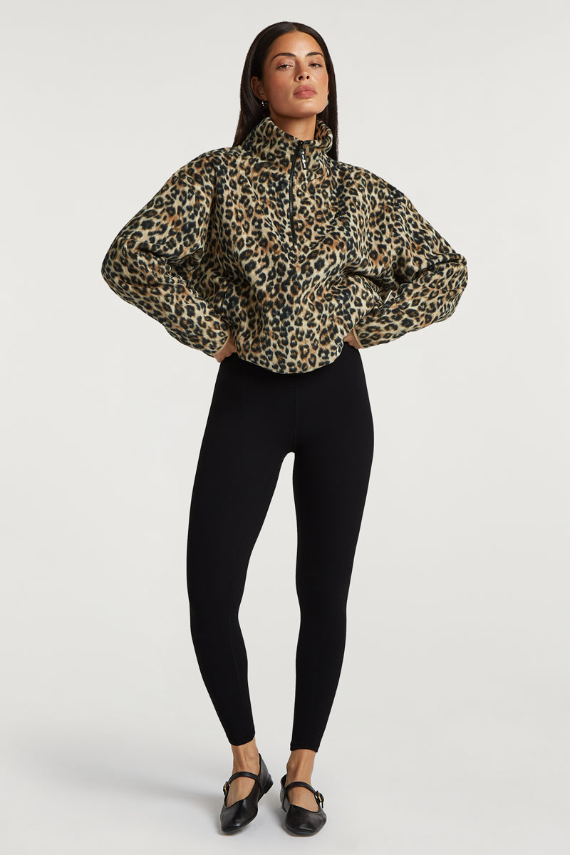 PHOENIX 'Cloud' Half-Zip Fleece True Leo | 4TH ARQ