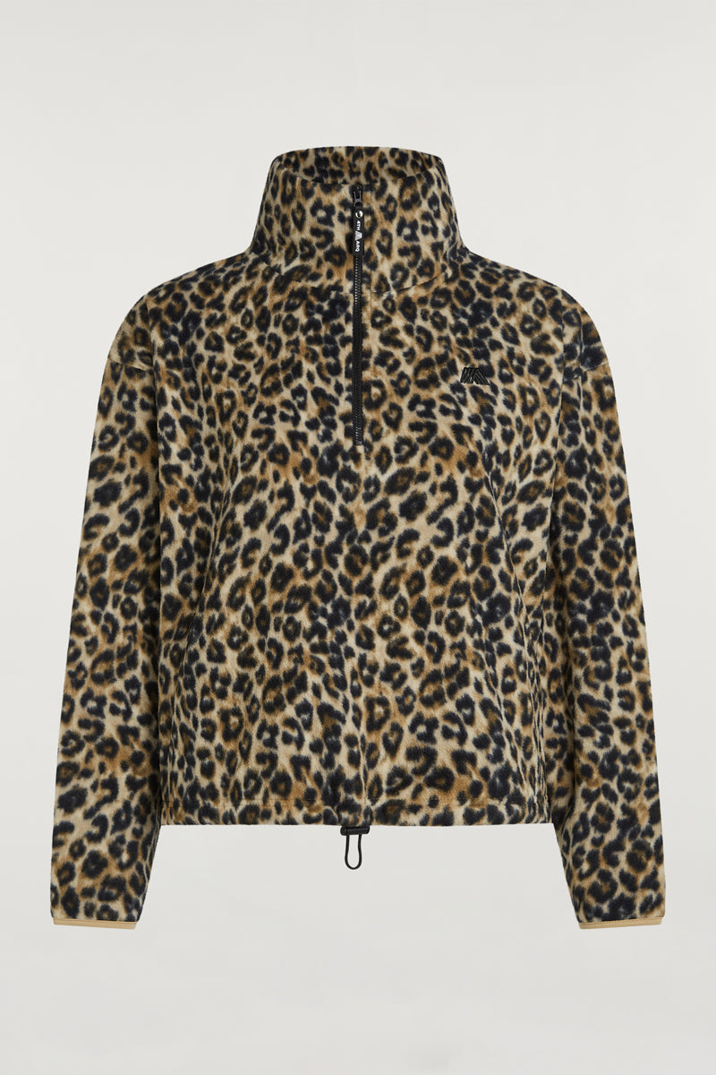 PHOENIX 'Cloud' Half-Zip True Leo