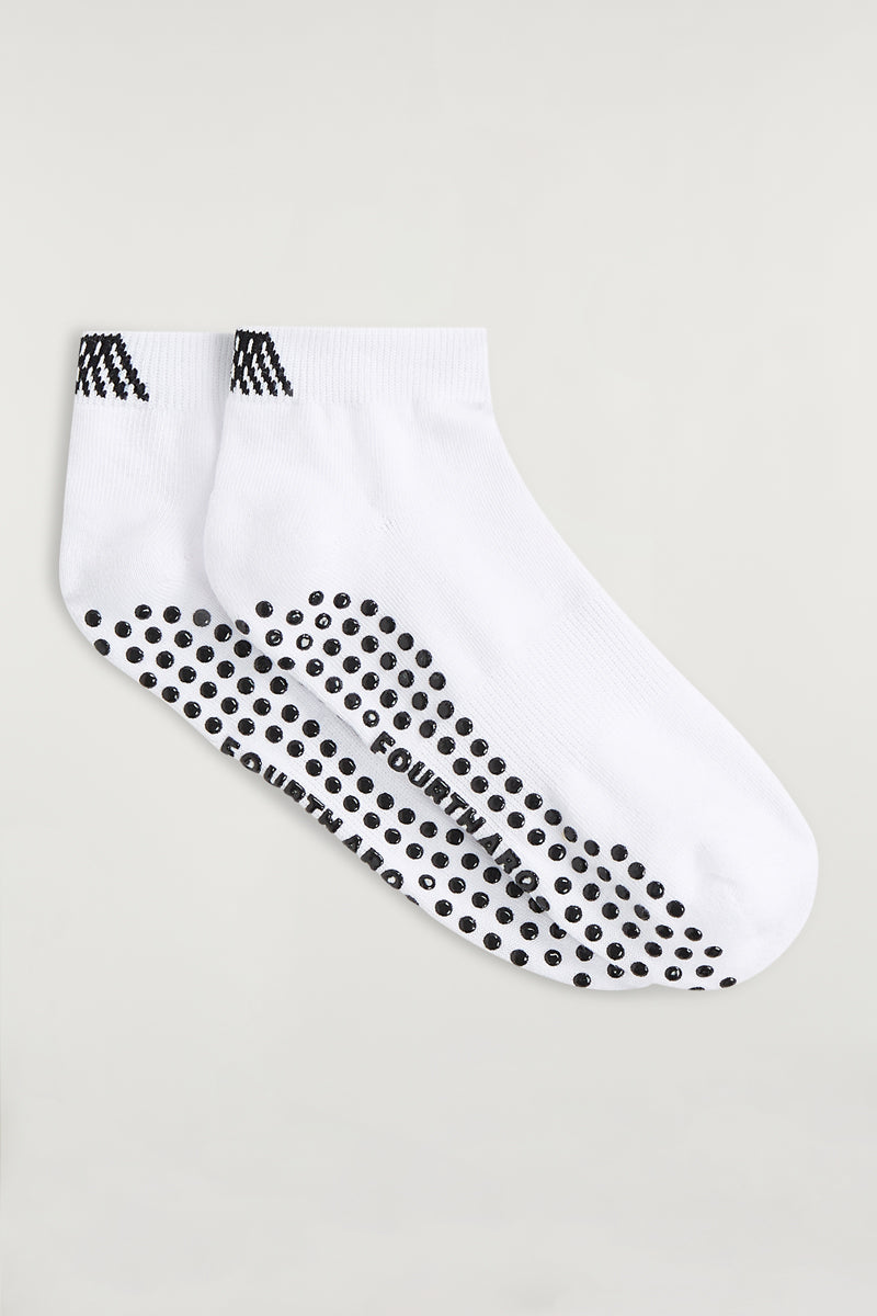 PILATES Ankle Socks White & Black