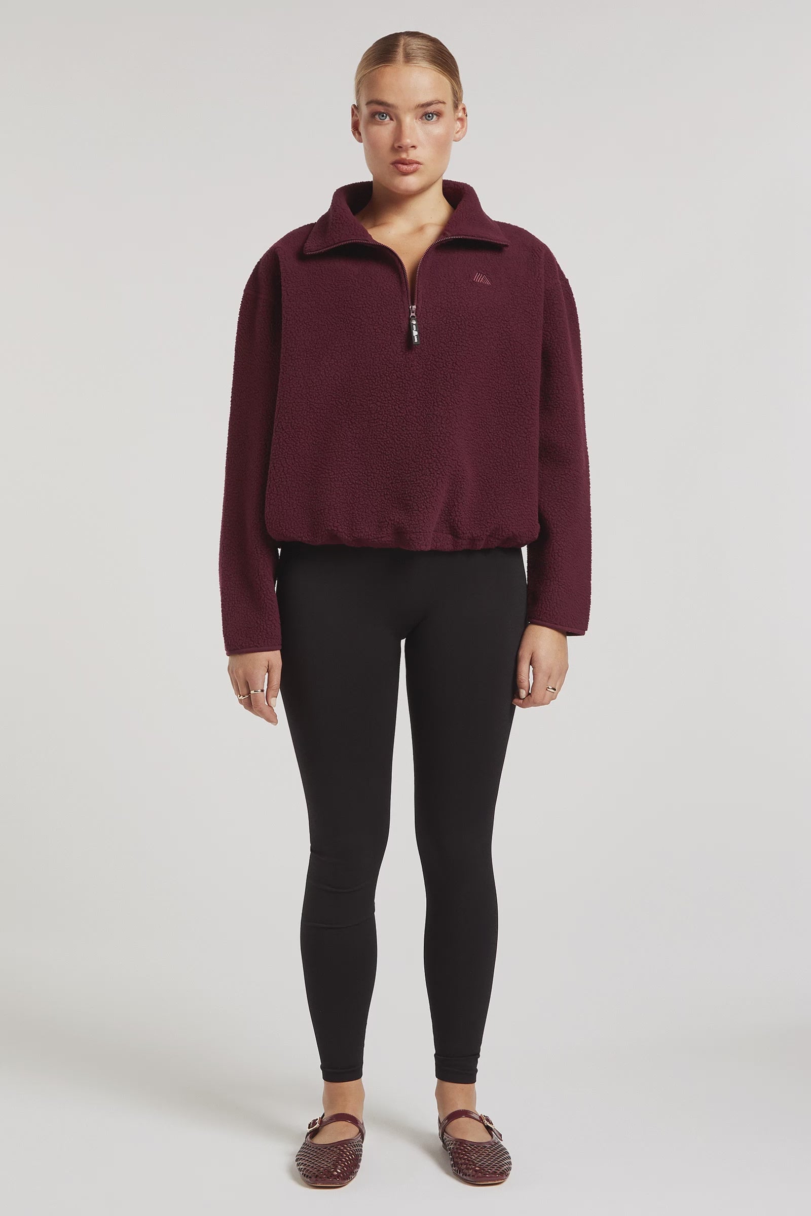 ARTIFX J エリザベス PHOENIX Half-Zip Dark Cherry | 4TH ARQ