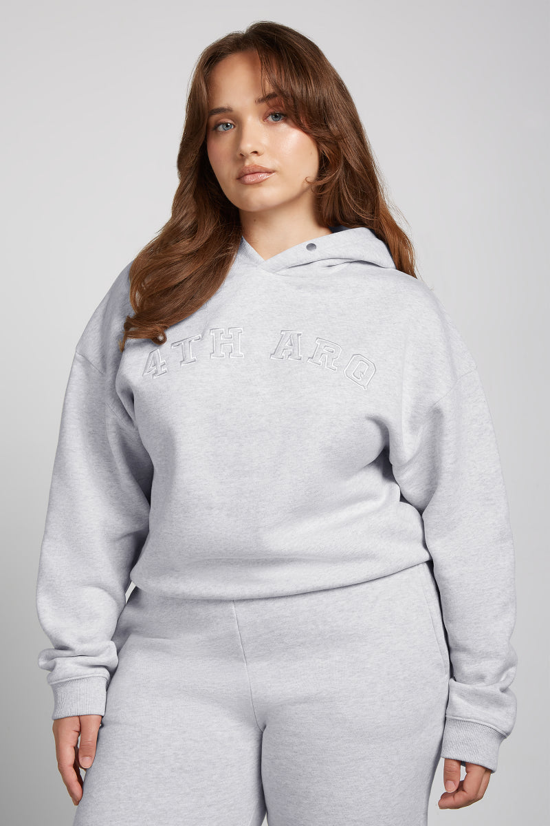 QUINN Hoodie Grey Marl