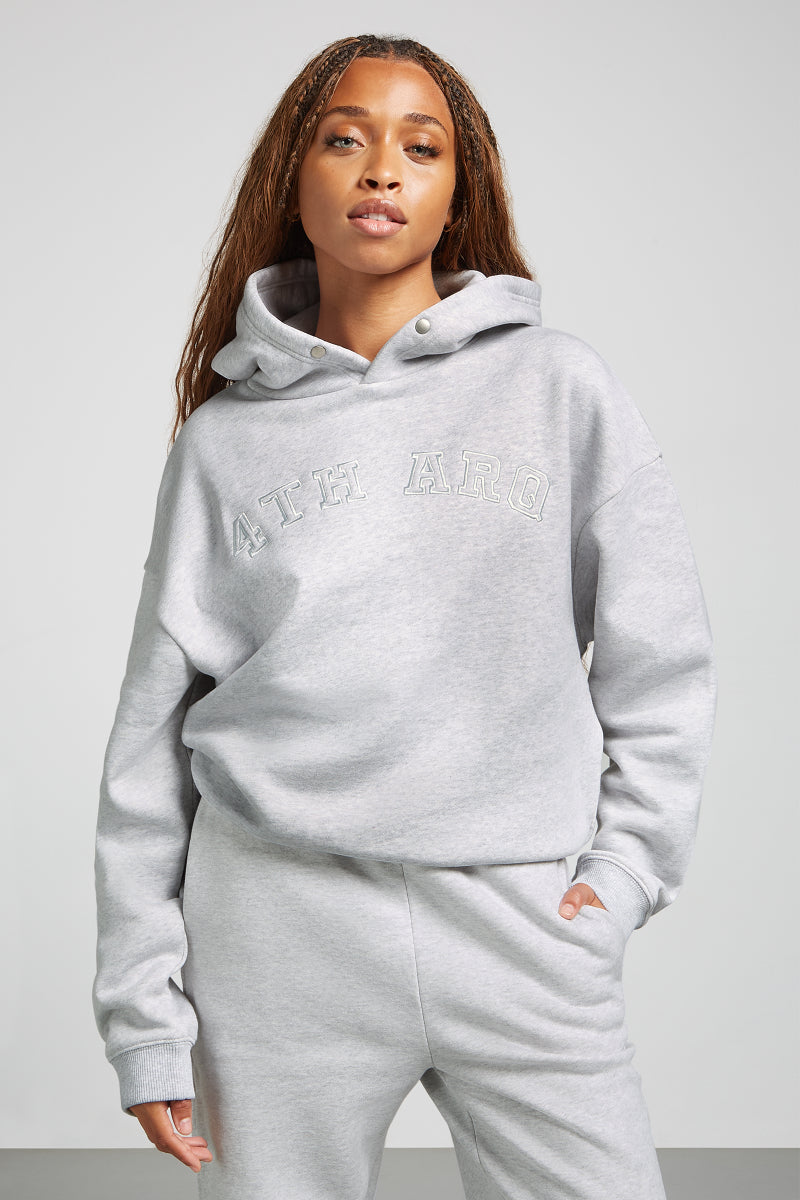 QUINN Hoodie Grey Marl