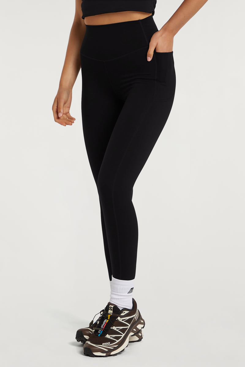 ROWE Leggings 7/8 Length With Pocket Black
