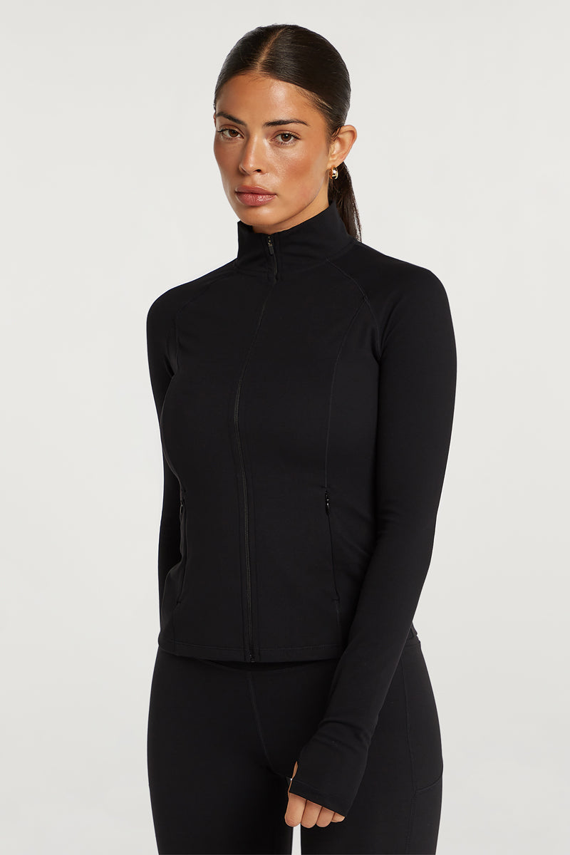 ROWE Full-Zip Jacket Black