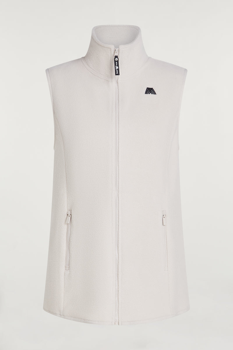 RUE Cloud Fleece Gilet Pebble