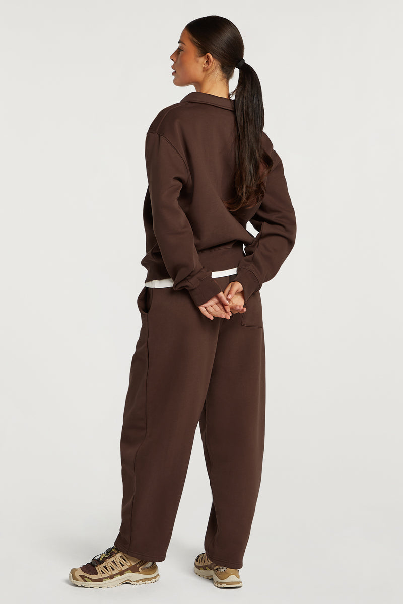 SENA Barrel Leg Joggers Cacao