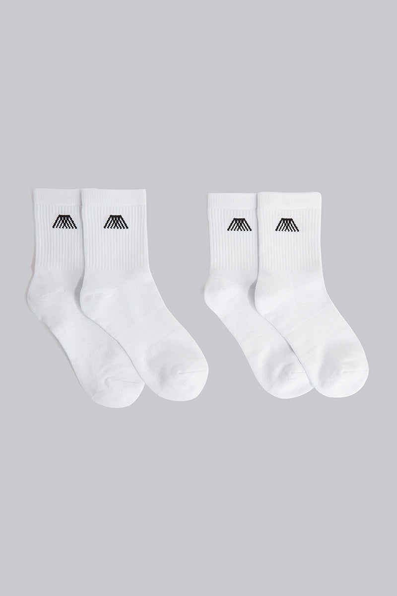 4TH ARQ Branded Crew Socks