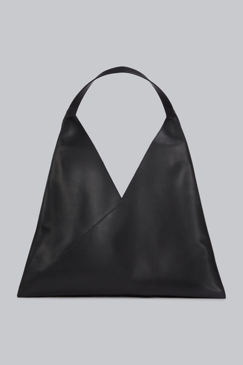 Leather Tote Black