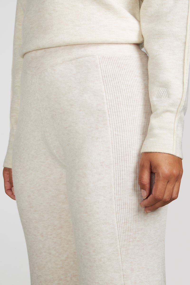 WILLOW Knit Joggers Cream